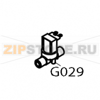 Single solenoid valve 220/240V 3/8"-3/8" for retractable han Convotherm OES 6.10