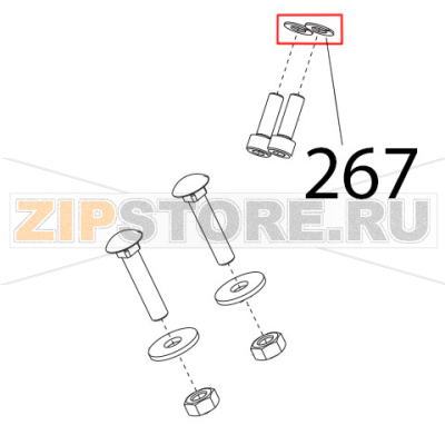 Rondella grower UNI1751, D5 Sirman Mirra 300 Y09 Rondella grower UNI1751, D5 Sirman Mirra 300 Y09Запчасть на деталировке под номером: 267