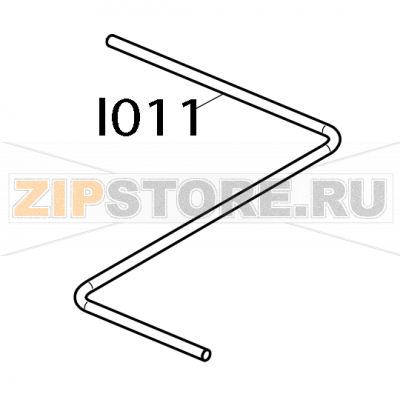 EPDM pipe 6x2mm Convotherm OES 6.10 EPDM pipe 6x2mm Convotherm OES 6.10Запчасть на деталировке под номером: I011