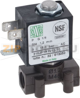 SOLENOID VALVE ODE 2-WAY ø 1/8 230V 11, 