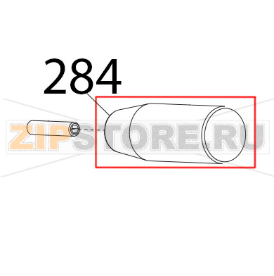 Manopola pressa merce grande Sirman Mirra 250 C Manopola pressa merce grande Sirman Mirra 250 CЗапчасть на деталировке под номером: 284
