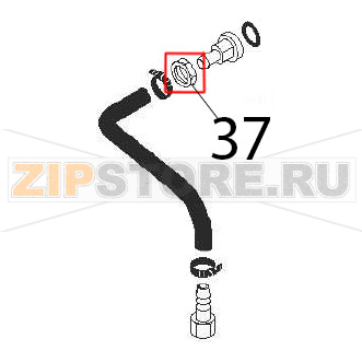 Lock nut 3/8&#039;&#039; Angelo Po 04WBMEV Lock nut 3/8'' Angelo Po 04WBMEVЗапчасть на деталировке под номером: 37