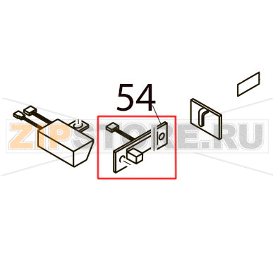 Slide switch Toshiba TEC B-SX4T-GS10/20-CN Slide switch Toshiba TEC B-SX4T-GS10/20-CNЗапчасть на деталировке под номером: 54