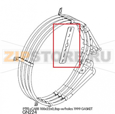 Ptfe+Carb 100x22x0,8sp-w/holes 1999 Gasket Unox XV 303G Ptfe+Carb 100x22x0,8sp-w/holes 1999 Gasket Unox XV 303GЗапчасть на деталировке под номером: 50Название запчасти на английском языке: Ptfe+Carb 100x22x0,8sp-w/holes 1999 Gasket Unox XV 303G