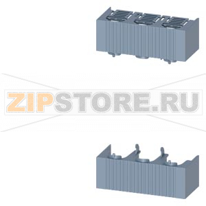 АКСС.ДЛЯ ПРЕДОХР.РАЗЪЕДИНИТЕЛЯ ДЛЯ NH00 КРЫШКА КАБЕЛЬНОГО СОЕД. 1X ВЕРХ И  1X НИЗ Siemens 3NP1933-1CB00 