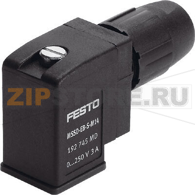 Розетка штекерная Festo MSSD-EB-S-M14 