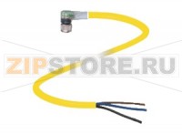 Кабель датчика-исполнительного устройства Female connector V3-WM-E2-YE2M-PVC-U Pepperl+Fuchs