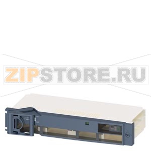 Switch connector with fuses In-line design, pluggable NH1 250 A, 3-pole AC23A 500V , 120 (AC500V) kA manual operating Fuse monitoring EFM 20 Siemens 3NJ6313-3AC0.-.... 