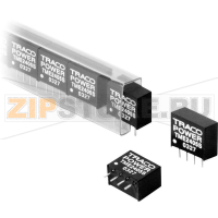 Преобразователь DC/DC, печатный монтаж, 12 V/DC, 5 V/DC, 200 mA, 1 W Traco Power TME 1205S