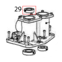 Cuscinetto 6206 2RS 30-62-16 Sigma BMR 80