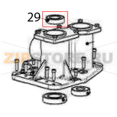 Cuscinetto 6206 2RS 30-62-16 Sigma BMR 80 Cuscinetto 6206 2RS 30-62-16 Sigma BMR 80Запчасть на деталировке под номером: 29