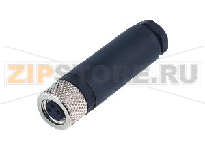 Полевой разъём Female cordset, field attachable V31-GM Pepperl+Fuchs Описание оборудованияFemale connector, M8, 4-pin, field attachable