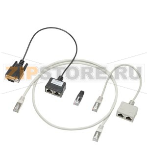 медный кабель RS485 для удлинения шины (9-конт. гнездо), 2-жильн., экранир., длина: 40 м Siemens 7XV5103-1AA40 