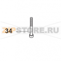 Screw M10x110  Bear Varimixer AR40 VL-1S                                                                              