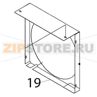 Shroud Hoshizaki IM-65NE Shroud Hoshizaki IM-65NEЗапчасть на деталировке под номером: 19