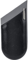 KNOB FRANKE BLACK 24x48 mm