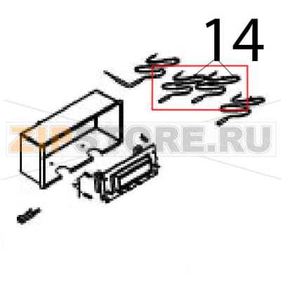 Probe NTC Angelo Po IS102SR Probe NTC Angelo Po IS102SRЗапчасть на деталировке под номером: 14