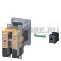 КОНТАКТОР РАЗМЕР 8 2-ПОЛЮС. DC-3 И 5, 170A AT 750V ДОПОЛНИТЕЛЬНЫЕ КОНТАКТЫ 21 (2НО+1НЗ) ДИАПАЗОН УСТАВОК 0.7 ДO 1.25X US ПЕРЕКЛЮЧАЕМЫЙ С ВАРИСТОРОМ. DC РАБОТА КАТУШКА ПОСТ. ТОКА DC 24V Siemens 3TC5217-0LB4