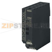 SITOP PSU100L 24 V/2.5 A, СТАБИЛИЗИРОВАННЫЙ БЛОК ПИТАНИЯ, ВХОД: ~120/230 В, ВЫХОД: =24 В/2,5 A Siemens 6EP1332-1LB00