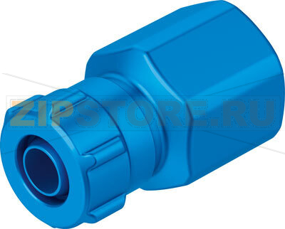 Штуцер резьбовой с накидной гайкой Festo ACK-3/8-PK-9 