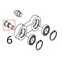 Pulley pin Rollmatic CP 52