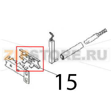 Rear bracket Angelo Po 1G1BR1G Rear bracket Angelo Po 1G1BR1GЗапчасть на деталировке под номером: 15