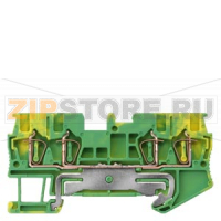 КЛЕММА РЕ ПРУЖИННОЕ ПОДСОЕДИНЕНИЕ, 4 ПОДСОЕДИНЕНИЯ: 0.14 - 1.5 MM2, ШИРИНА: 4,2. MM, ЗЕЛЕНО-ЖЕЛТАЯ Siemens 8WH2004-0CE07