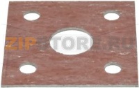 GASKET 80x80x2 mm