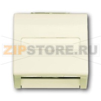 Накладка с суппортом для коммуникационных разъёмов и цоколей ABB 2CKA001753A0053