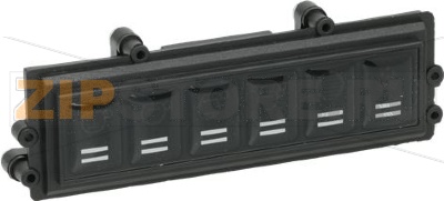 PUSH-BUTTON PANEL 6 BUTTONS 