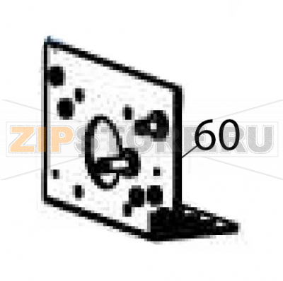 Motor bracket(PM) Godex RT230 Motor bracket(PM) Godex RT230Запчасть на деталировке под номером: 60Название запчасти Godex на английском языке: Motor bracket(PM) RT230.