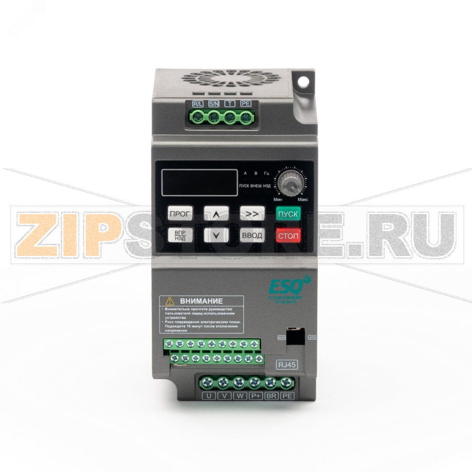 Преобразователь частоты 2.2 кВт, 220 В, 0-599 Гц, IP20 ESQ 08.04.304420 