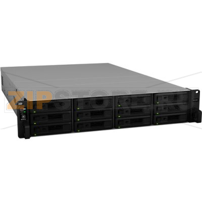 Хранилище сетевое 4 Гб, DDR4, 4xRJ-45x1000 Мбит/с Synology RS2418RP+ 