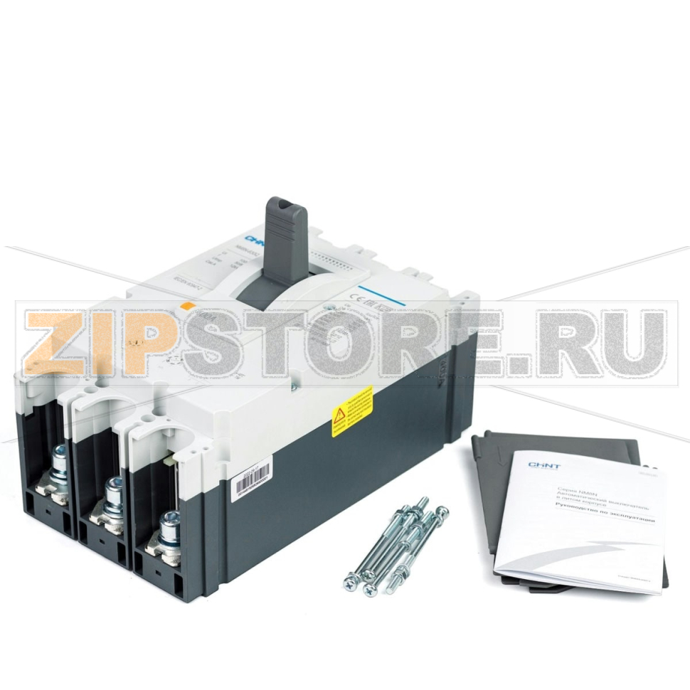 Выключатель автоматический 350 А, 150 кА, 3 полюса Chint NM8N-630R 