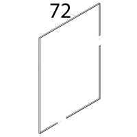 Guarnizione interna porta Tecnoeka KF 1010 A UD