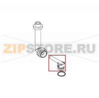 Cover descarging water 90° connector Saeco Talea Giro