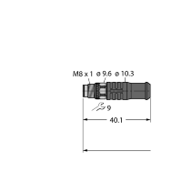 Кабель PVC Turck PSGS3M-5/TEL