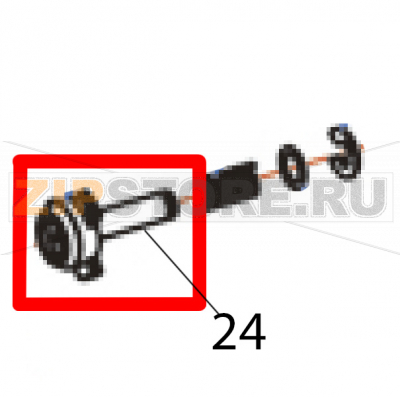 Ribbon core holder Godex EZ-1105 Ribbon core holder Godex EZ-1105Запчасть на деталировке под номером: 24Название запчасти Godex на английском языке: Ribbon core holder EZ-1105.