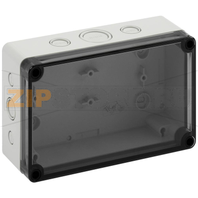 Корпус 180x110x63 мм, материал: поликарбонат, полистирол, серый Spelsberg TK PS 1811-6F-tm 