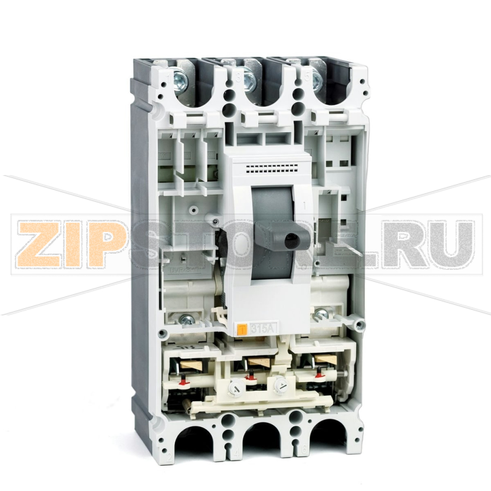Выключатель автоматический 400 А, 36 кА, 3 полюса Chint NM8N-630C 