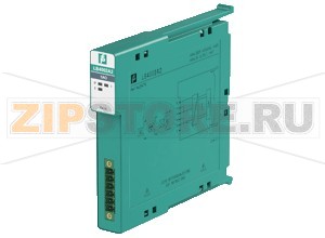 Компонент аналогового выхода HART Output Isolator LB4002A2 Pepperl+Fuchs SlotsOccupied slots1SupplyConnectionbackplane busRated voltage12 V DC , only in connection with the power supplies LB9***Power dissipation0.4 WPower consumption1 WInternal busConnectionbackplane busInterfacemanufacturer-specific bus to standard com unitAnalog outputNumber of channels1Suitable field devicesField deviceProportional ValveField device [2]I/P convertersField device [3]on-site displayConnectionchannel I: 2/3+, 4/5-Current0 ... 25 mA short-circuit protectedLine fault detectioncan be switched on/off for each channel via configuration tool , configurable via configuration toolShort-circuitfactory setting: < 50 &Omega configurable between 0&nbsp...&nbsp26 mAOpen-circuitdeviation of preset output value > 0.5 mALoad750 &Omega max.HART communicationyesWatchdogwithin 0.5 s the device goes in safe state, e.g. after loss of communicationTransfer characteristicsDeviationAfter calibration0.1 % of the signal range at 20 °C (68 °F)Refresh time100 msIndicators/settingsLED indicatorPower LED (P) green: supply Diagnostic LED (I) red: module fault , red flashing: communication error , white: fixed parameter set (parameters from com unit are ignored) , white flashing: requests parameters from com unit Status LED (1) red: line fault (lead breakage or short circuit)Directive conformityElectromagnetic compatibilityDirective 2014/30/EUEN 61326-1:2006ConformityElectromagnetic compatibilityNE 21:2007Degree of protectionIEC 60529:2000Ambient conditionsAmbient temperature-20 ... 60 °C (-4 ... 140 °F) , 70 °C (non-Ex)Storage temperature-25 ... 85 °C (-13 ... 185 °F)Shock resistanceshock type I, shock duration 11 ms, shock amplitude 15 g, number of shocks 18Vibration resistancefrequency range 10 ... 150 Hz transition frequency: 57.56 Hz, amplitude/acceleration &plusmn 0.075 mm/1 g 10 cyclesfrequency range 5 ... 100 Hz transition frequency: 13.2 Hz amplitude/acceleration &plusmn 1 mm/0.7 g 90 minutes at each resonanceDamaging gasdesigned for operation in environmental conditions acc. to ISA-S71.04-1985, severity level G3Mechanical specificationsDegree of protectionIP20 when mounted on backplaneConnectionremovable front connector with screw flange (accessory)wiring connection via spring terminals (0.14&nbsp...&nbsp1.5&nbspmm2) or screw terminals (0.08&nbsp...&nbsp1.5&nbspmm2)Massapprox. 90 gDimensions16 x 100 x 102 mm (0.63 x 3.9 x 4 inch)Data for application in connection with hazardous areasCertificateBVS 12 ATEX E 115 XMarking II 3 G Ex nA [ic] IIC T4 GcGalvanic isolationOutput/power supply, internal bussafe electrical isolation acc. to EN 60079-11, voltage peak value 375 VDirective conformityDirective 2014/34/EUEN 60079-0:2009 EN 60079-11:2007 EN 60079-15:2010International approvalsATEX approvalBVS 12 ATEX E 115 XIECEx approvalBVS 11.0068XApproved forEx nAc [ic] IIC T4Marine approvalLloyd Register15/20021Bureau Veritas Marine22449/B0 BV