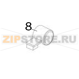 Cover hinge Zebra ZD421 Direct Thermal Cover hinge Zebra ZD421 Direct ThermalЗапчасть на деталировке под номером: 8