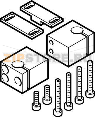 Держатель датчика Festo DASI-B12-25-S8 