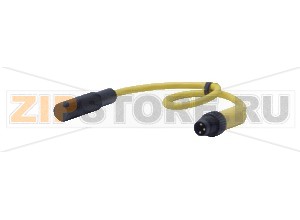 Индуктивный датчик Inductive sensor NMB1,5-8GM35-E2-C-FE-150MM-V3 Pepperl+Fuchs General specificationsSwitching functionNormally open (NO)Output typePNPRated operating distance1.5 mmInstallationflush in mild steelOutput polarityDCAssured operating distance0 ... 1.215 mmActuating elementFerrous targetsReduction factor rAl 0Reduction factor rCu 0Reduction factor r304 0.4 - 0.7Reduction factor rSt37 1Reduction factor rBrass 0Nominal ratingsOperating voltage10 ... 30 V DCSwitching frequency0 ... 5 HzHysteresis5 ... 15  typ. 10  %Reverse polarity protectionreverse polarity protectedShort-circuit protectionpulsingVoltage drop&le 2 VOperating current0 ... 100 mACurrent consumption&le 10 mAOff-state current&le 10 &microASwitching state indicatorLED, redMag. Field strength, AC fields250 mTMag. Field strength, DC fields250 mTApprovals and certificatesUL approvalcULus Listed, General PurposeCSA approvalcCSAus Listed, General PurposeCCC approvalCCC approval / marking not required for products rated &le36 VAmbient conditionsAmbient temperature-25 ... 75 °C (-13 ... 167 °F)Mechanical specificationsConnection typeCable connector M8 x 1 , 3-pin with PVC Cable, 150 mmCore cross-section0.14 mm2Housing materialXylan  coated - Stainless steel 1.4305 / AISI 303Sensing faceXylan  coated - Stainless steel 1.4305 / AISI 303Housing diameter8 mmDegree of protectionIP67