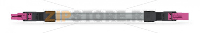 pre-assembled interconnecting cable; Eca; Socket/plug; 2-pole; Cod. B; Control cable 2 x 1.0 mm; 6 m; 1,00 mm; pink Wago 891-8992/005-607 Protected against mismating and maintenance-freeLow profile with 4.4 mm pole spacingComponents can be clearly printed on and color-coded to meet custom requirements....