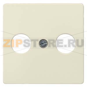 DELTA I-SYSTEM ЭЛЕКТРИЧЕСКИЙ БЕЛЫЙ КРЫШКА РОЗЕТКИ ДЛЯ RF/TV/SAT 55X55MM 2 ОТВЕРСТИЯ Siemens 5TG2591 