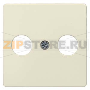 DELTA I-SYSTEM ЭЛЕКТРИЧЕСКИЙ БЕЛЫЙ КРЫШКА РОЗЕТКИ ДЛЯ RF/TV/SAT 55X55MM 2 ОТВЕРСТИЯ Siemens 5TG2591 