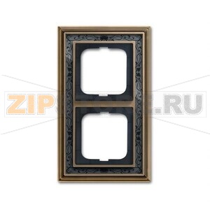 Рамка двухместная ABB 2CKA001754A4596 