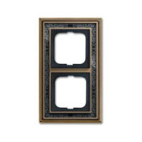 Рамка двухместная ABB 2CKA001754A4596