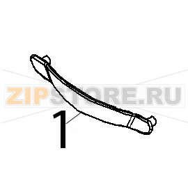Handle Angelo Po 091CP1E Handle Angelo Po 091CP1EЗапчасть на деталировке под номером: 1